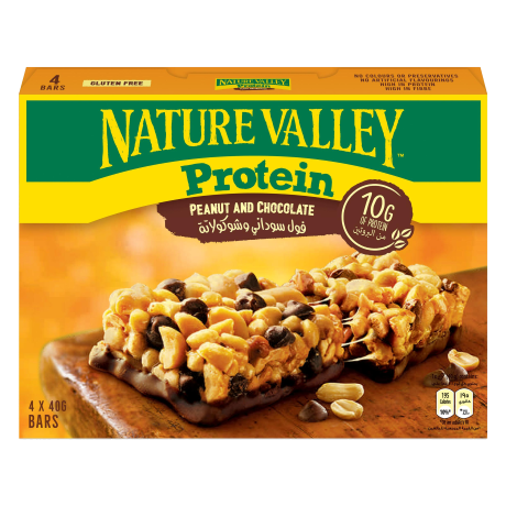 Nature Valley Peanut & Chocolate Protein Bars